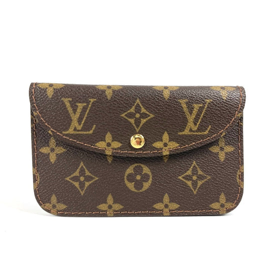 Louis Vuitton Pouch M6933U Suntulle Pochette Solo Monogram Canvas Brown Clutch Bag