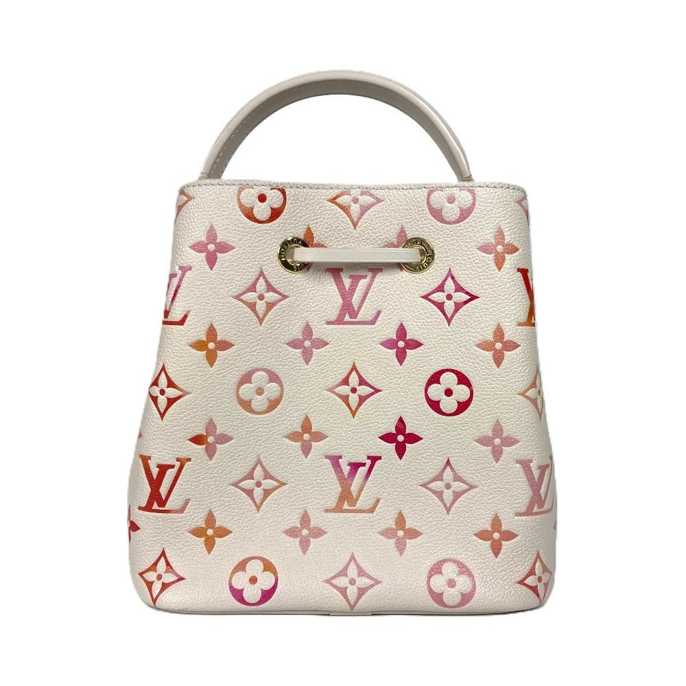 Louis Vuitton M24649 Ann Platt Ann Platt Monogram Leather Pink Shoulder Bag