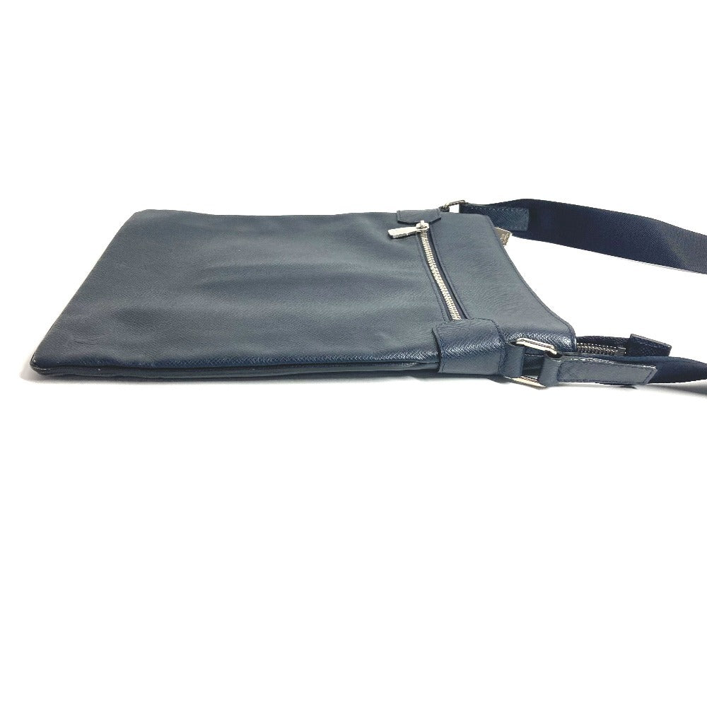 Louis Vuitton M32629 Taiga Sasha Leather Navy Shoulder Bag