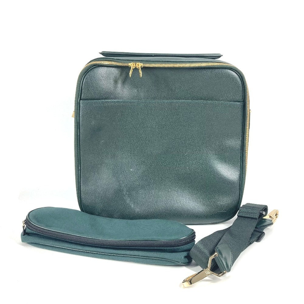 Louis Vuitton M30764 Taiga Tula Leather Khaki Shoulder Bag