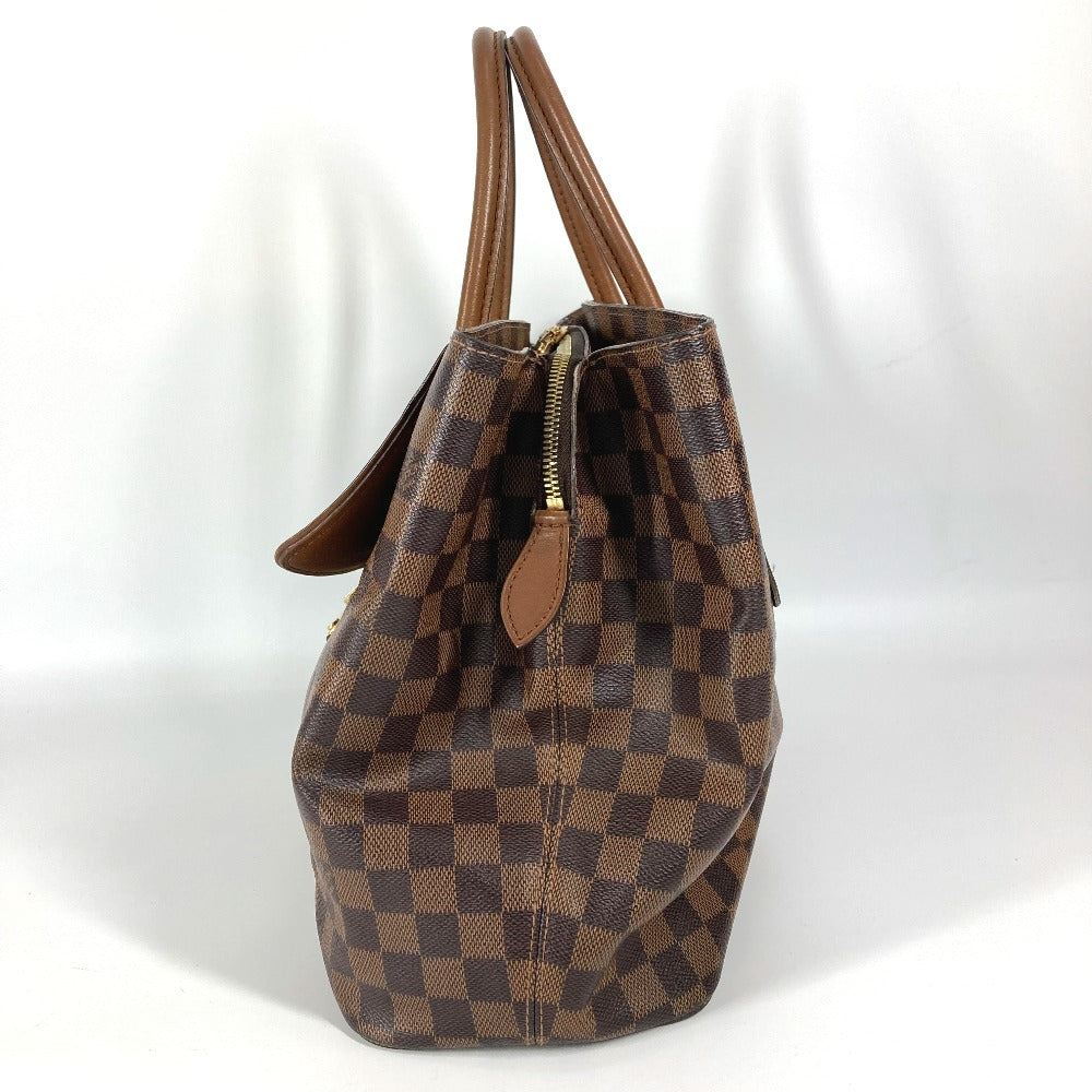 Louis Vuitton N41273 Damier Ascot Canvas Brown Handbag D 17