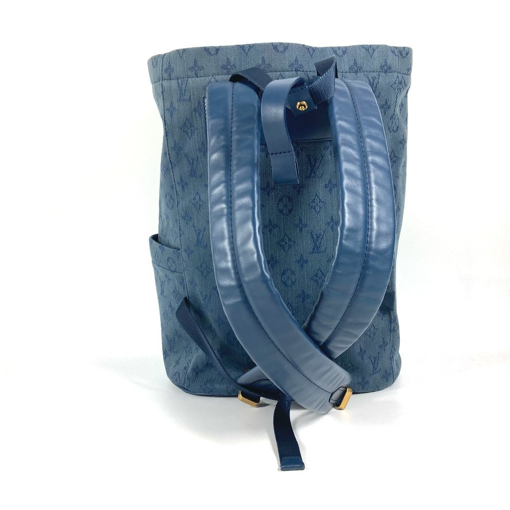 Louis Vuitton Backpack M44617 chalk backpack Monogram Canvas Denim Blue