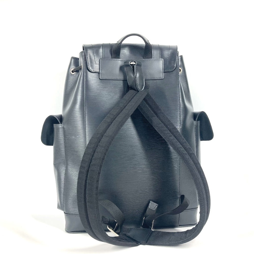 Louis Vuitton Backpack M53424 Epi Eclipse Epi Monogram Leather Canvas Black