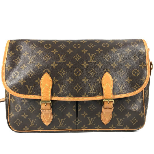 Louis Vuitton M42249 Giveshier GM Monogram Canvas Brown Shoulder Bag