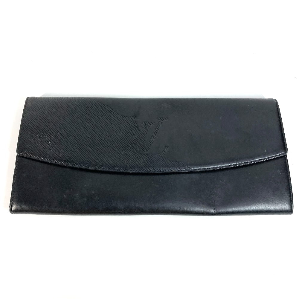 Louis Vuitton M63952 Opera line Mycenae Leather Black Clutch Bag