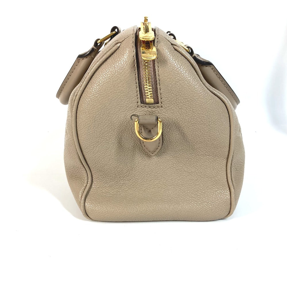 Louis Vuitton M59273 Ann Platt Speedy bandouliere Monogram Leather Calf Beige Handbag