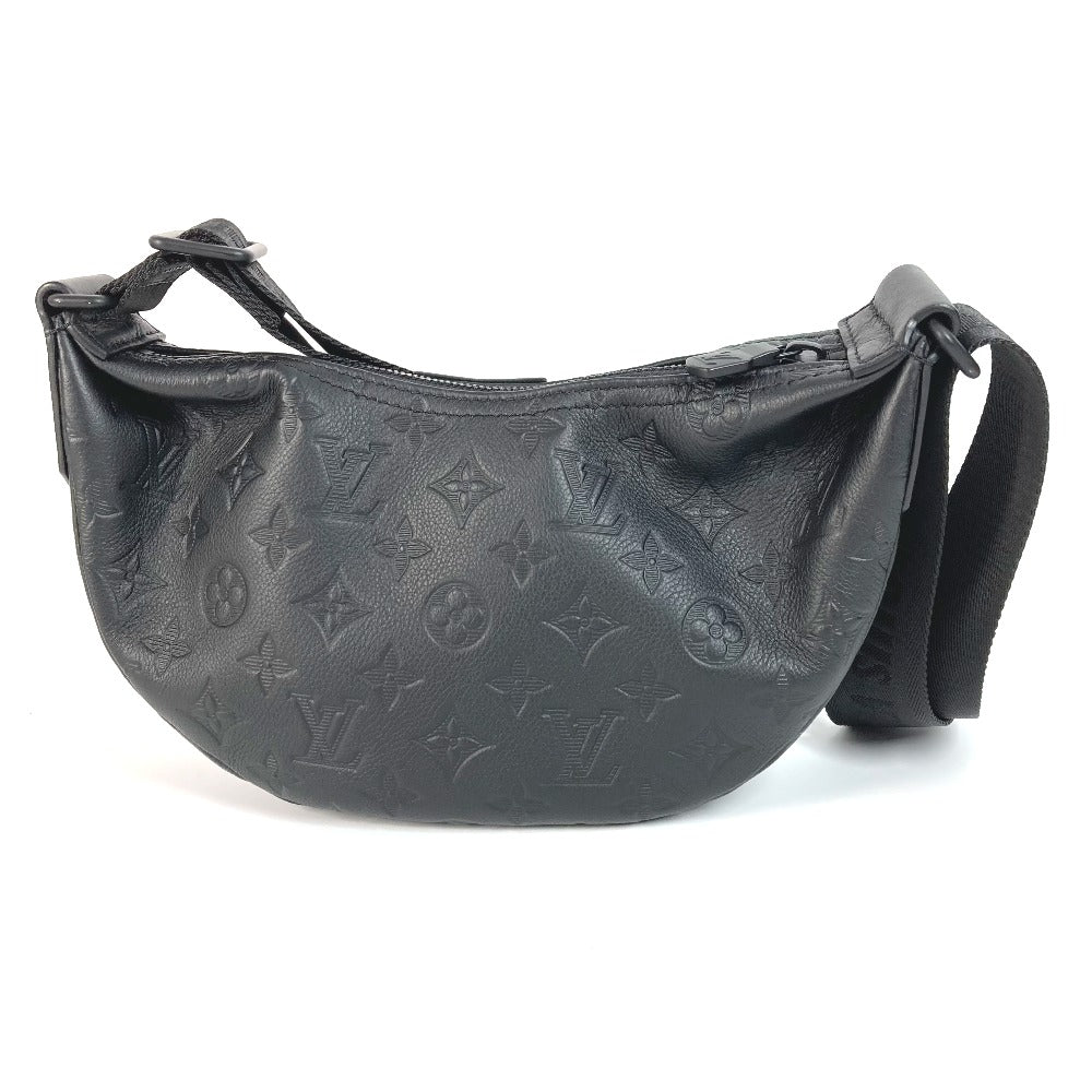 Louis Vuitton M12510 shadow Hammock PM Monogram Leather Black Shoulder Bag
