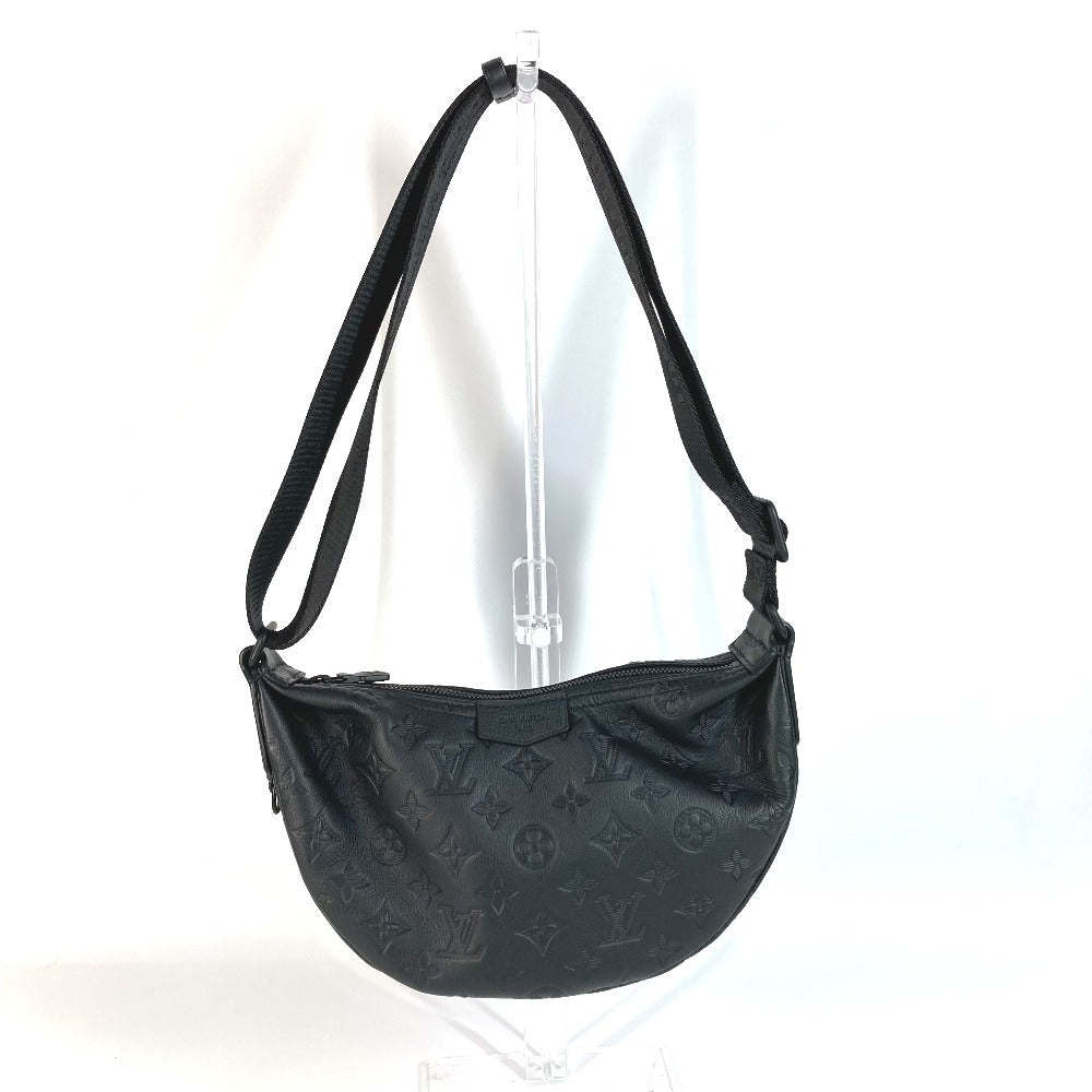 Louis Vuitton M12510 shadow Hammock PM Monogram Leather Black Shoulder Bag