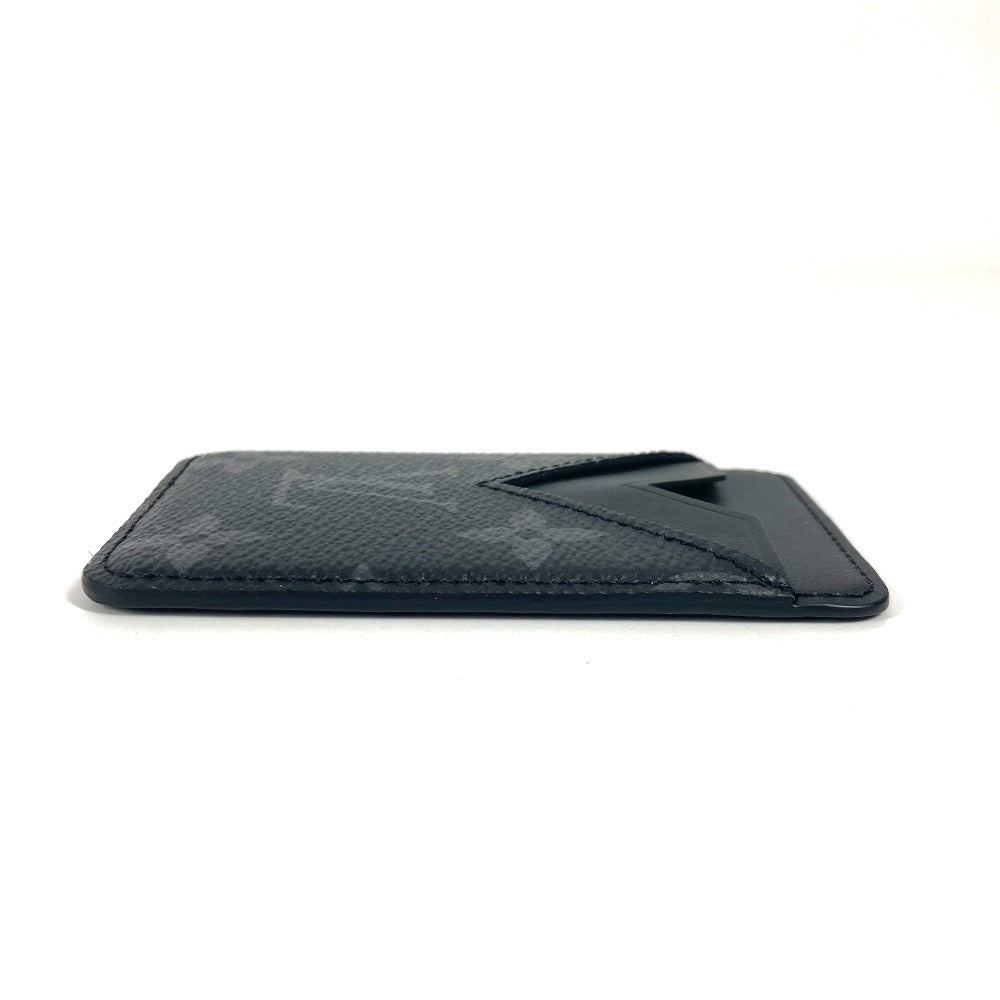 Louis Vuitton M12602 Eclipse Porto Cult Monogram Canvas Black Wallet Case