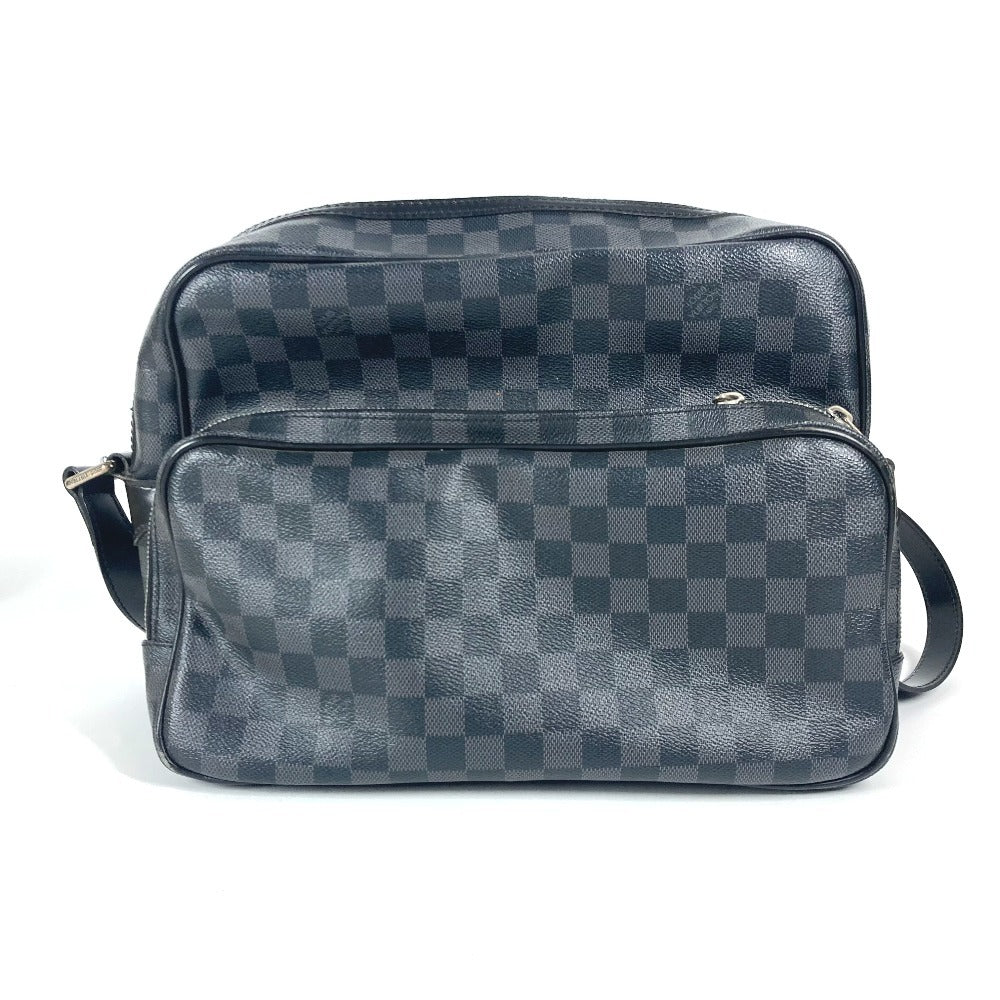 Louis Vuitton N45252 Damier Grafitto Damier Grafitte Canvas Black Shoulder Bag D 3