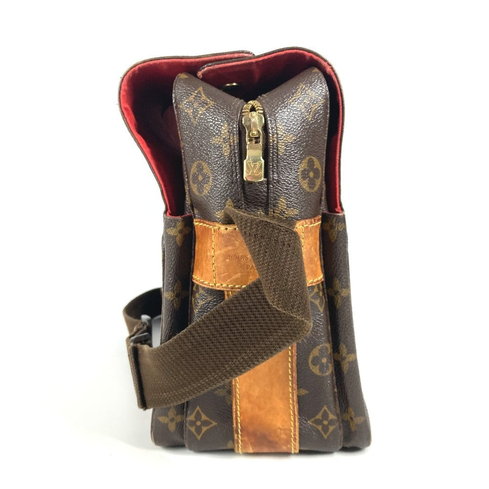 Louis Vuitton M41431 China Line Naviglio Limited Monogram Canvas Brown Shoulder Bag