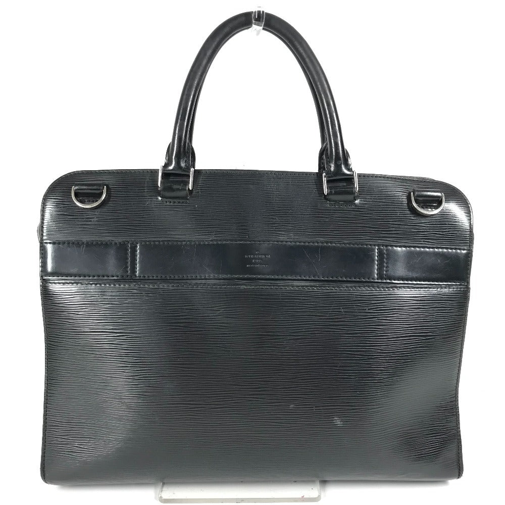 Louis Vuitton Business M54032 Epi Bassano Leather Black Handbag
