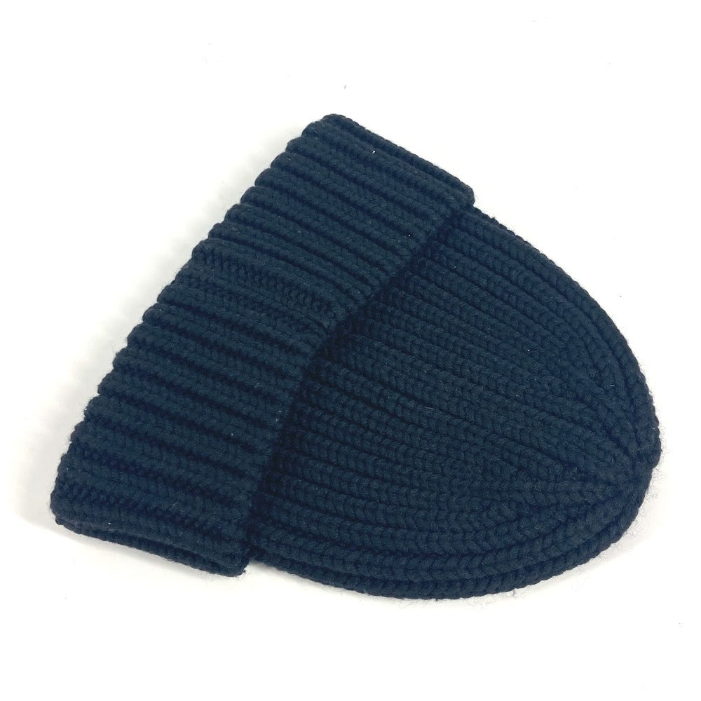 Louis Vuitton Knit M77277 Beanie Only Wool Black Apparel