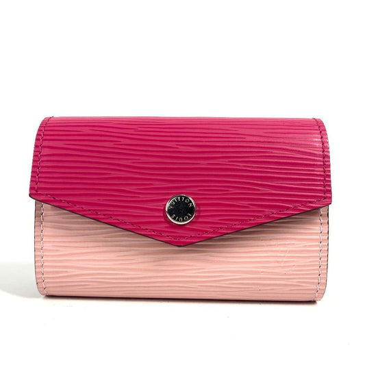 Louis Vuitton M62255 Epi Multicult Sarah Leather Pink Wallet Case