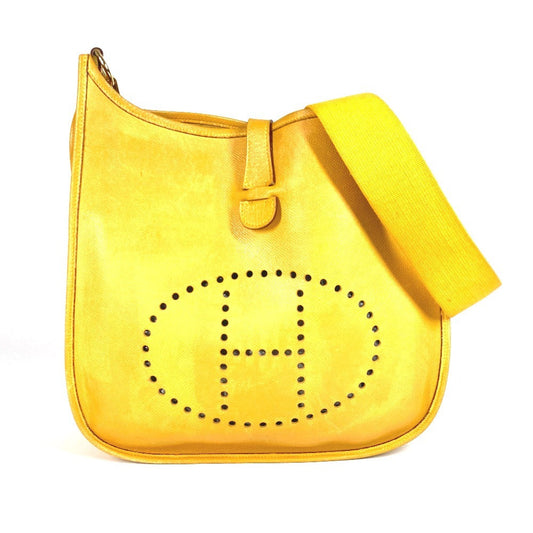 Hermes Shoulder Bag Evelyn Gm Evelyn Gm Leather Yellow
