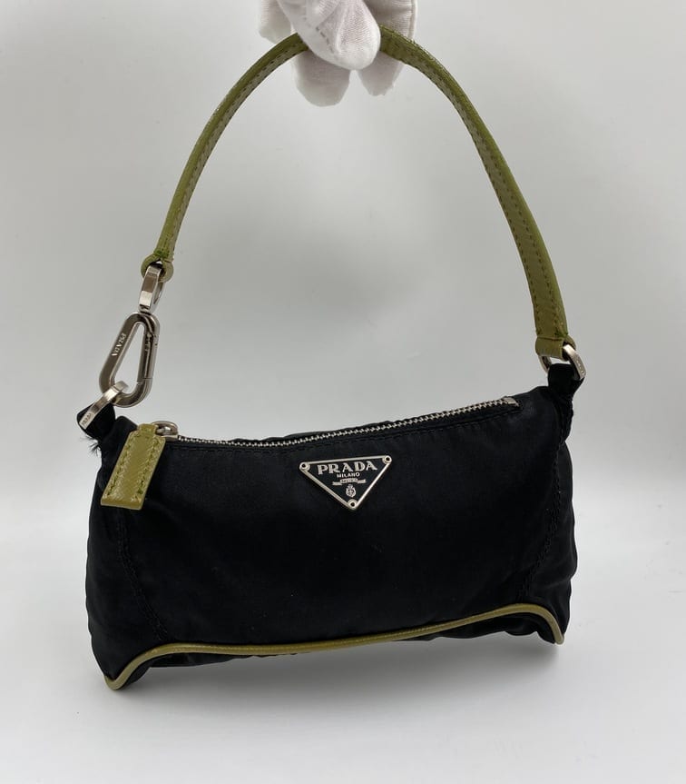 Prada Ultra Bag Nylon Black Mini Travel Bag