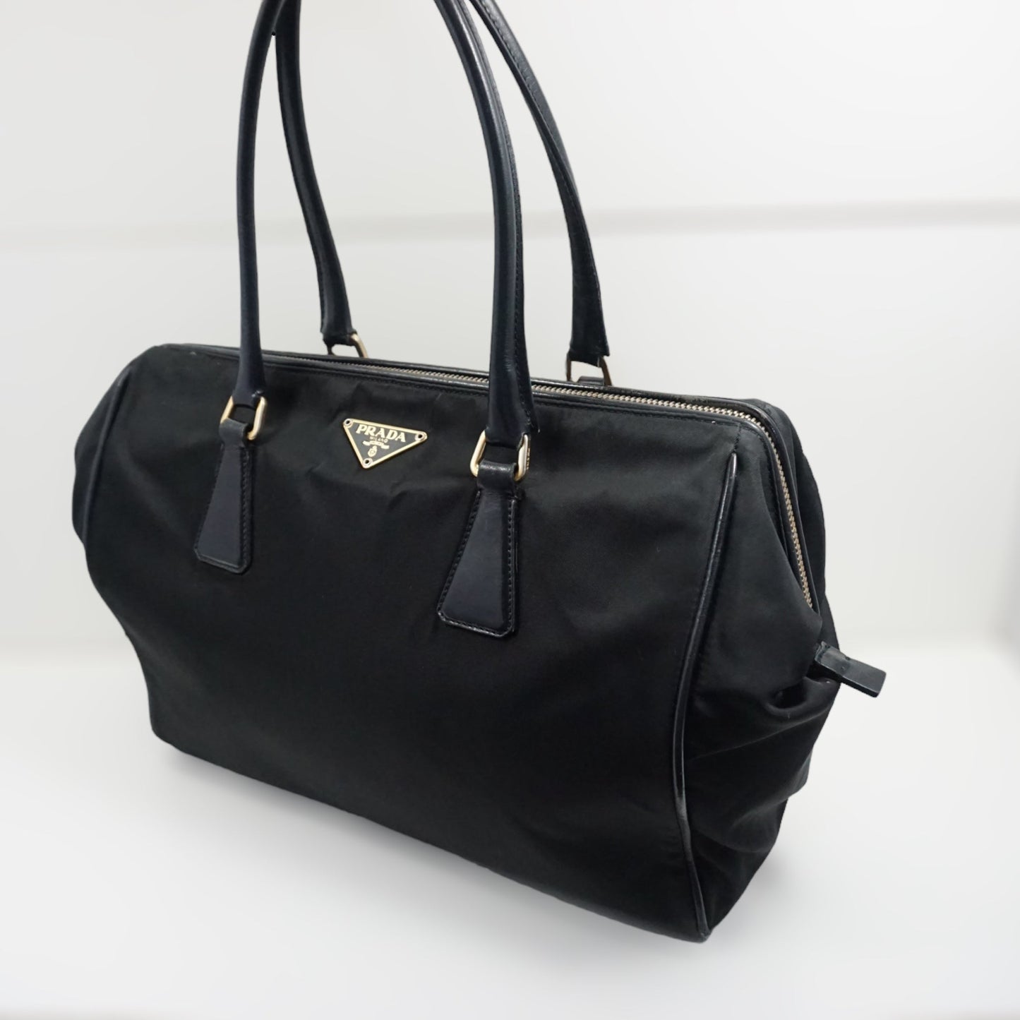 Prada Sort Luxury Handbag Travel Bag