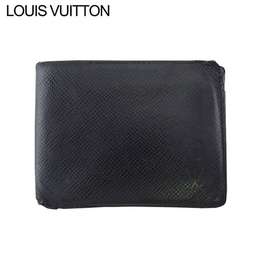 Louis Vuitton Bill Compartment M30482 Porte Billets6Cartes Black Handbag