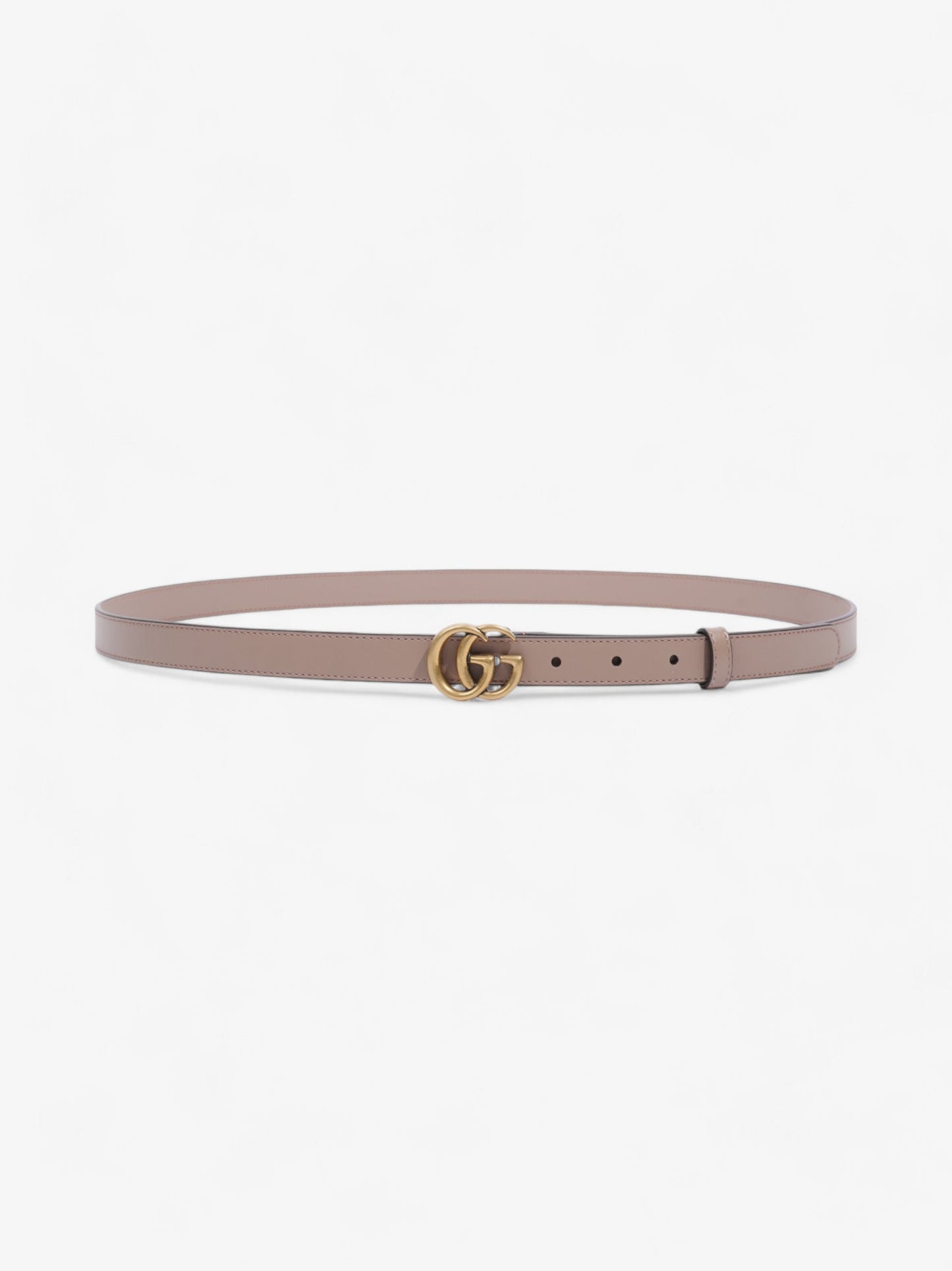 Gucci Marmont Thin Belt Dusty Rose Handbag Leather Gold Accessory