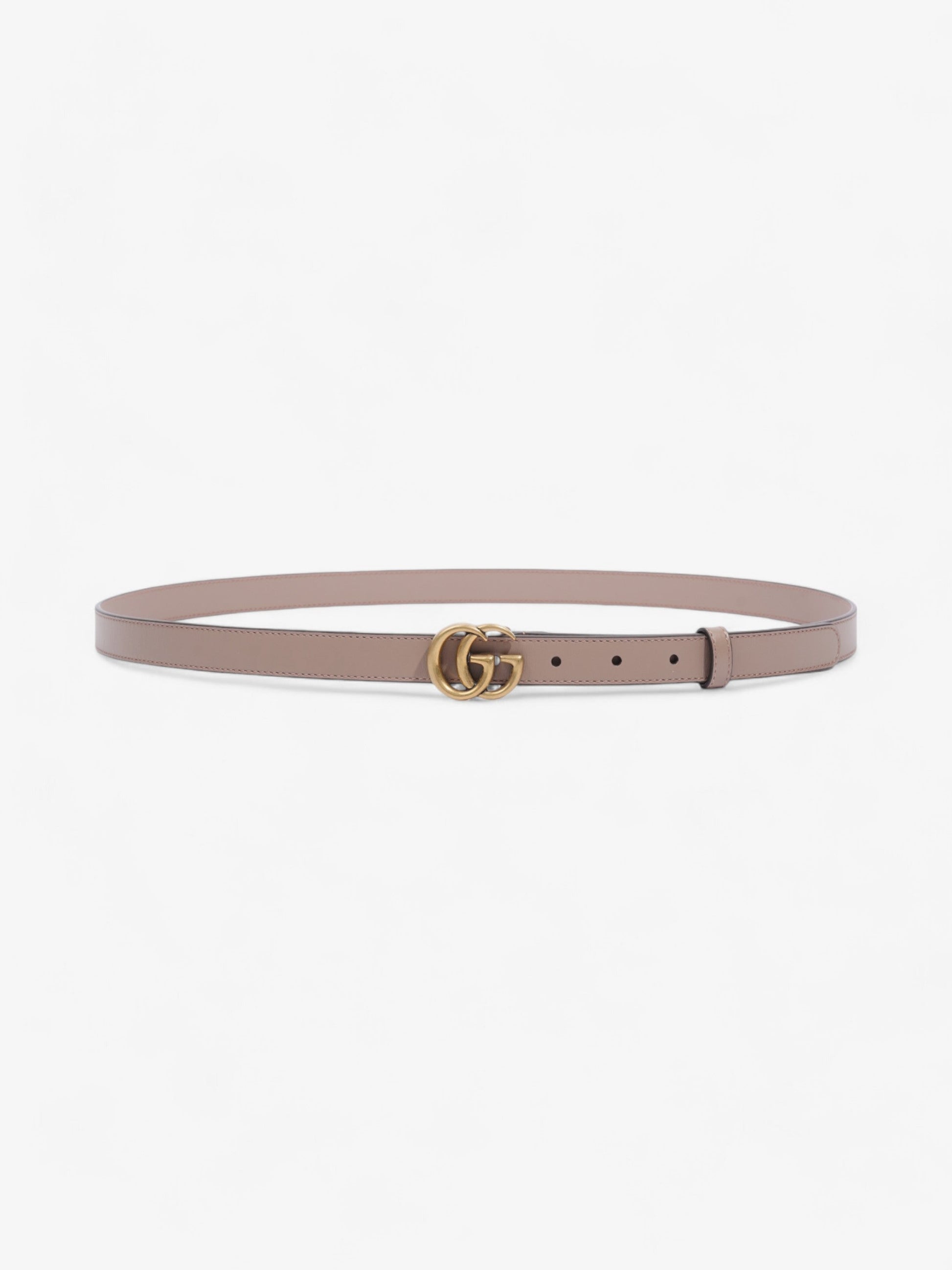 Gucci Marmont Thin Belt Dusty Rose Handbag Leather Gold Accessory