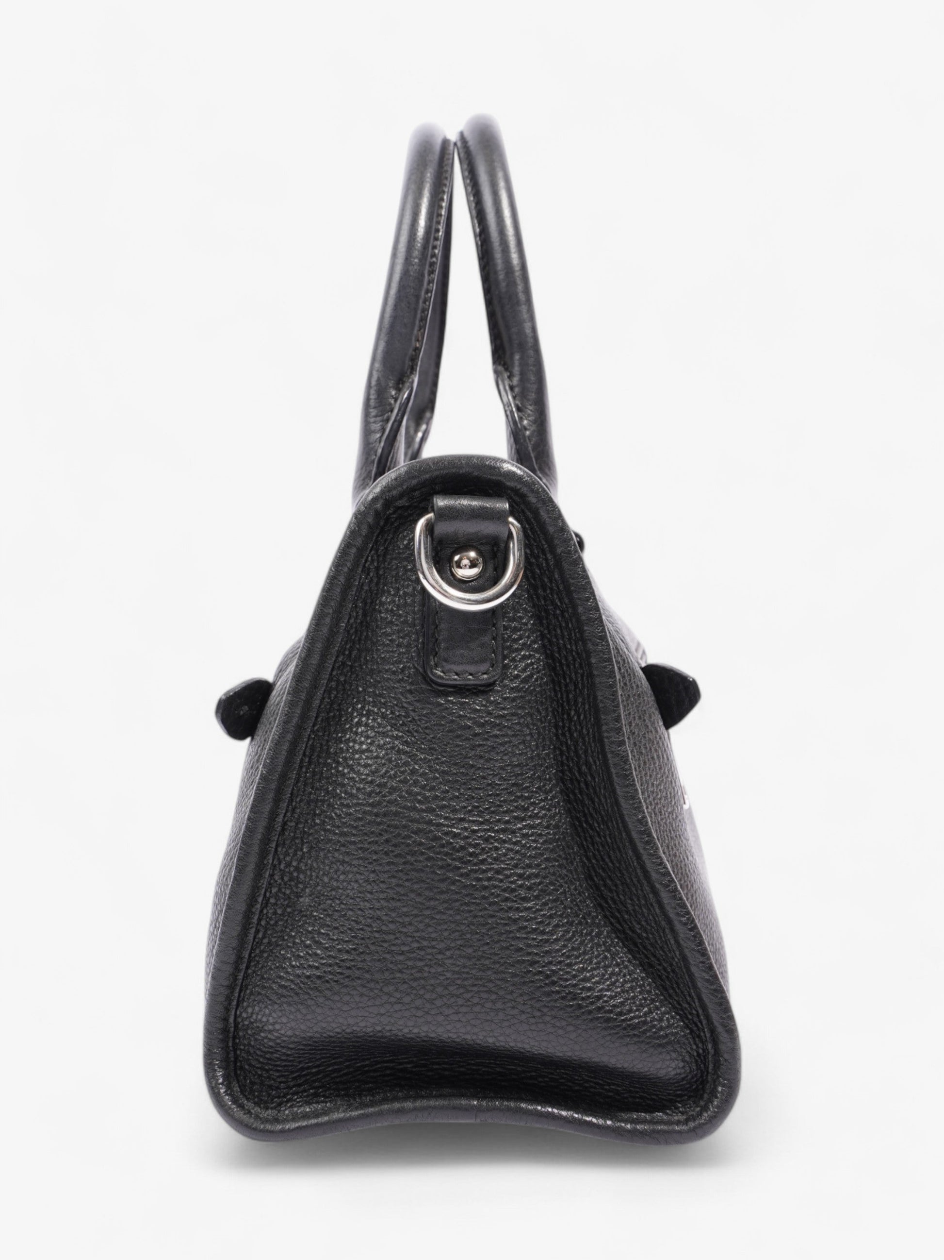 Prada Tote Leather Black Shoulder Bag
