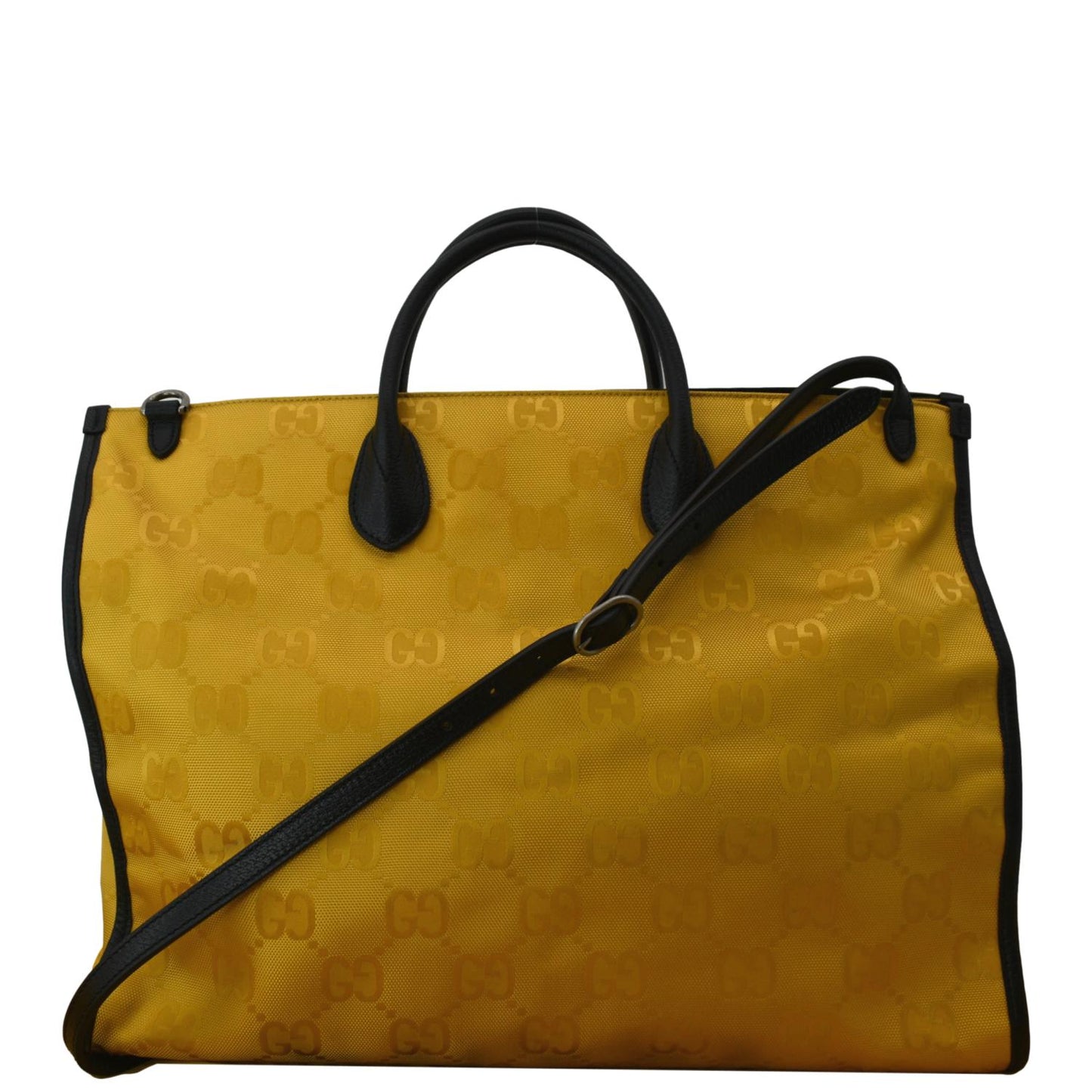 Gucci Off The Grid Tote Bag Yellow Nylon