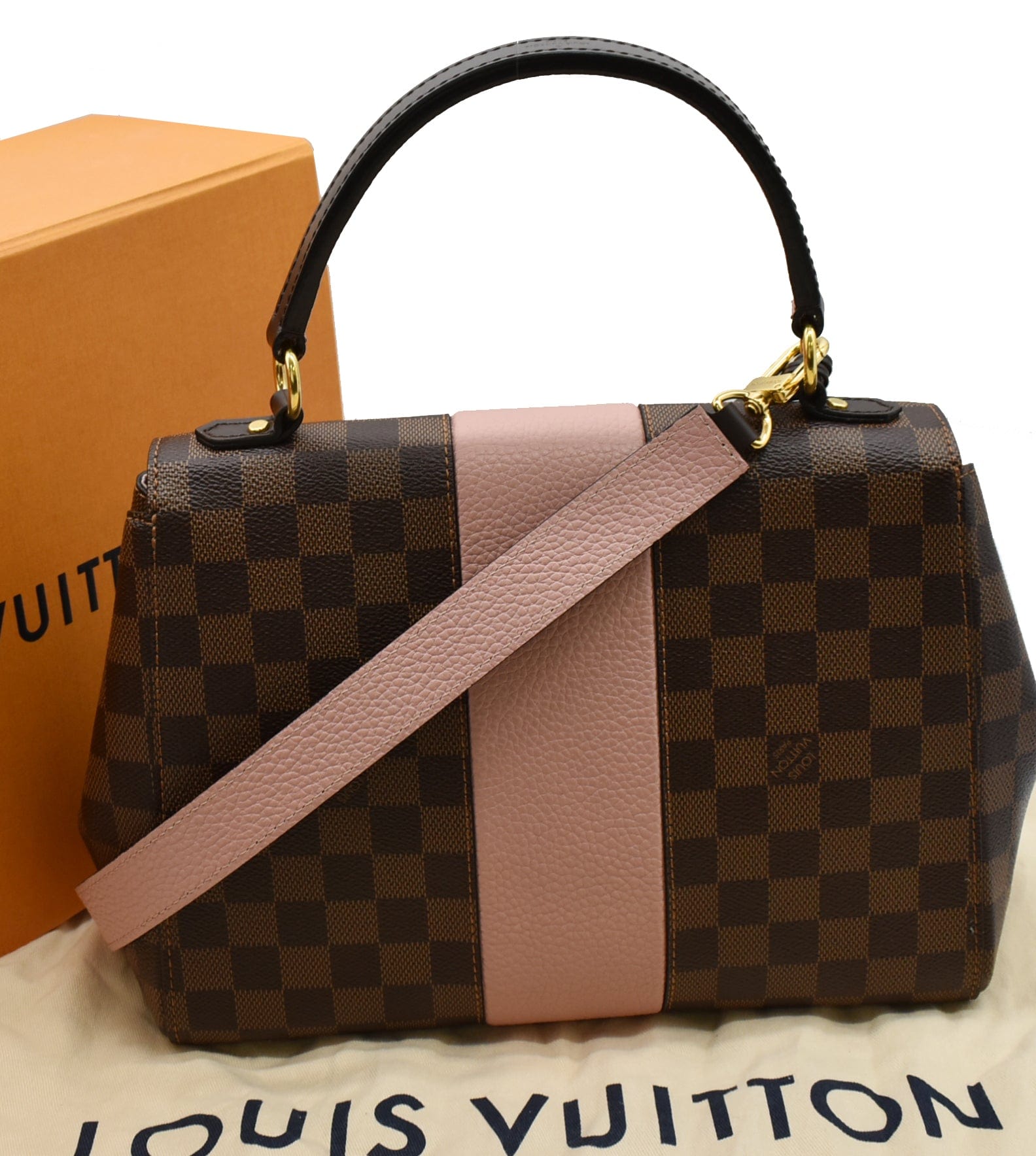 Louis Bond Street Mm Damier Ebene Crossbody Crossbody Bag