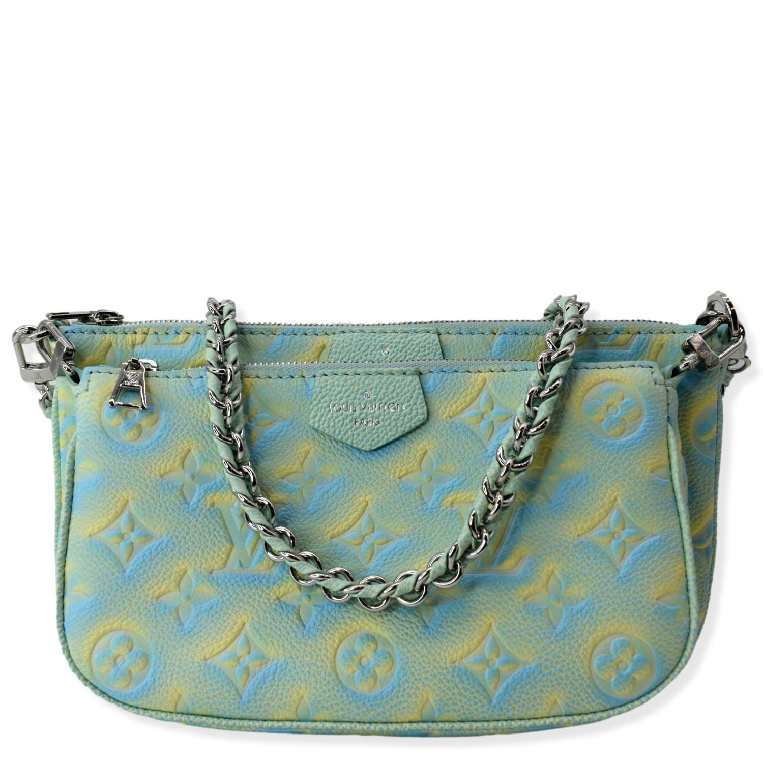 Louis Multi Pochette Accessoires Empreinte Shoulder Bag Monogram