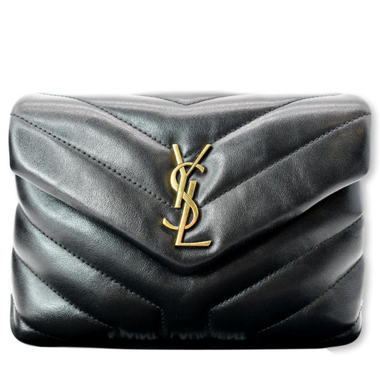 YSL Saint Laurent Saint Small Loulou Shoulder Bag Leather Matelasse