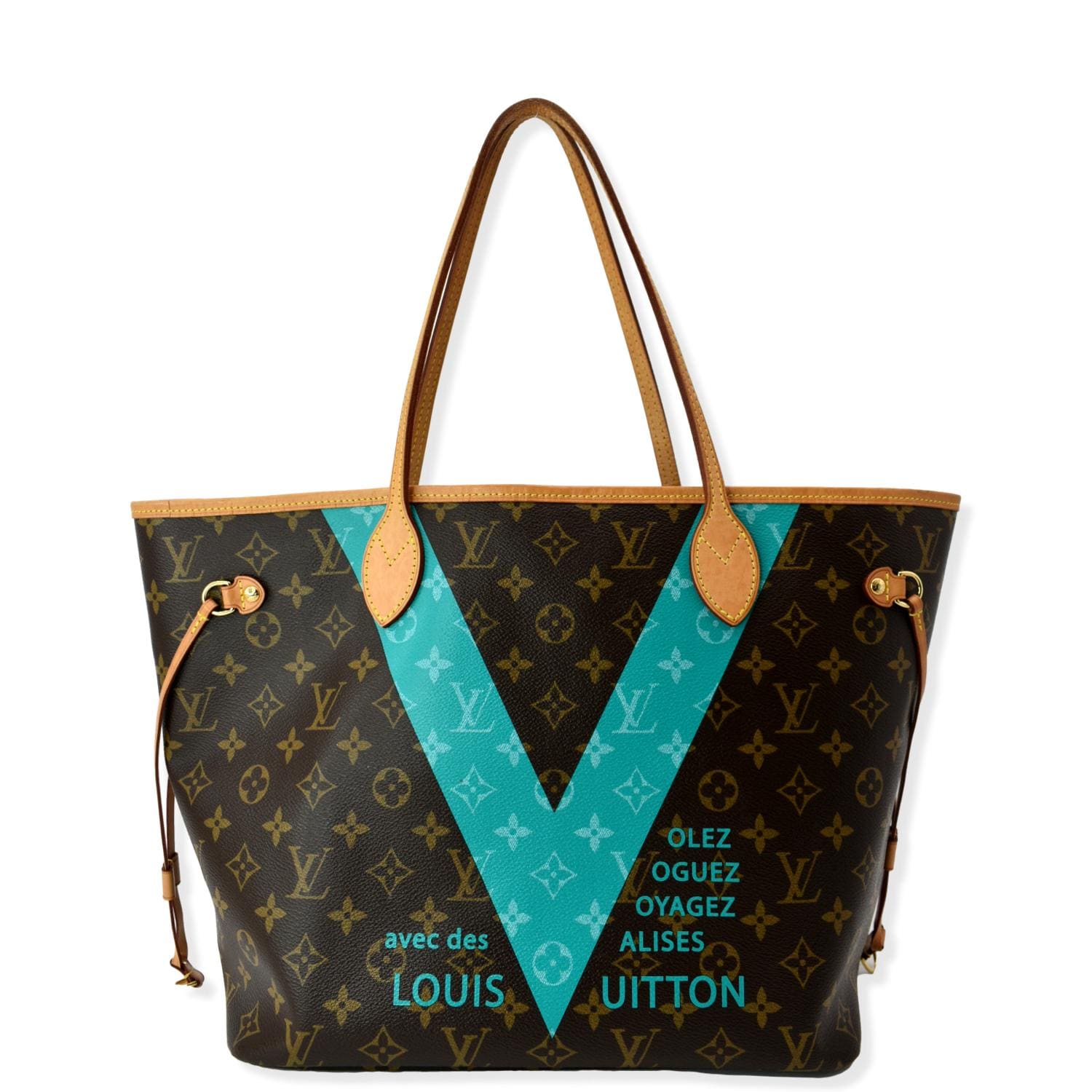 Louis Limited Edition Neverfull Mm Tote Bag Canvas Monogram