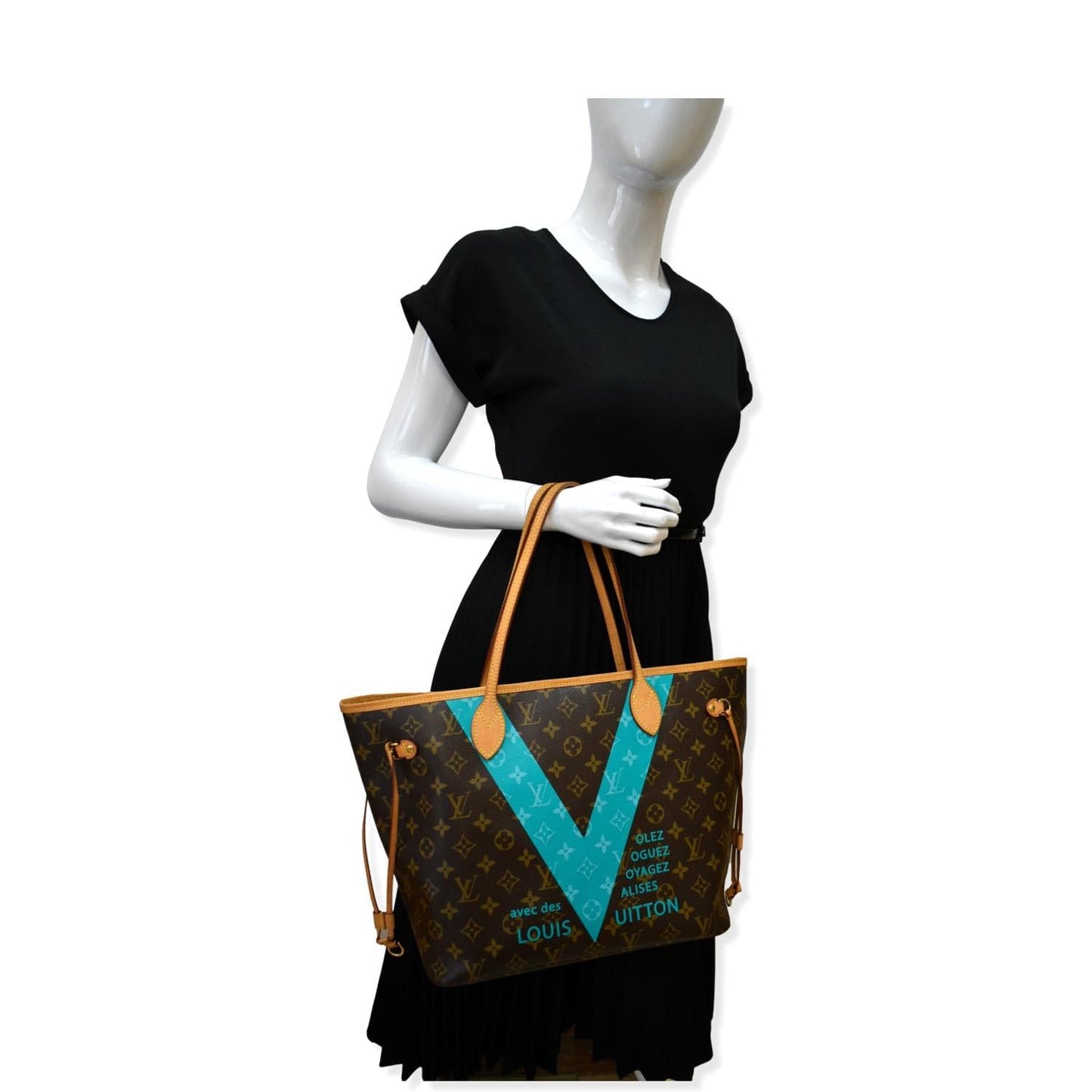 Louis Limited Edition Neverfull Mm Tote Bag Canvas Monogram
