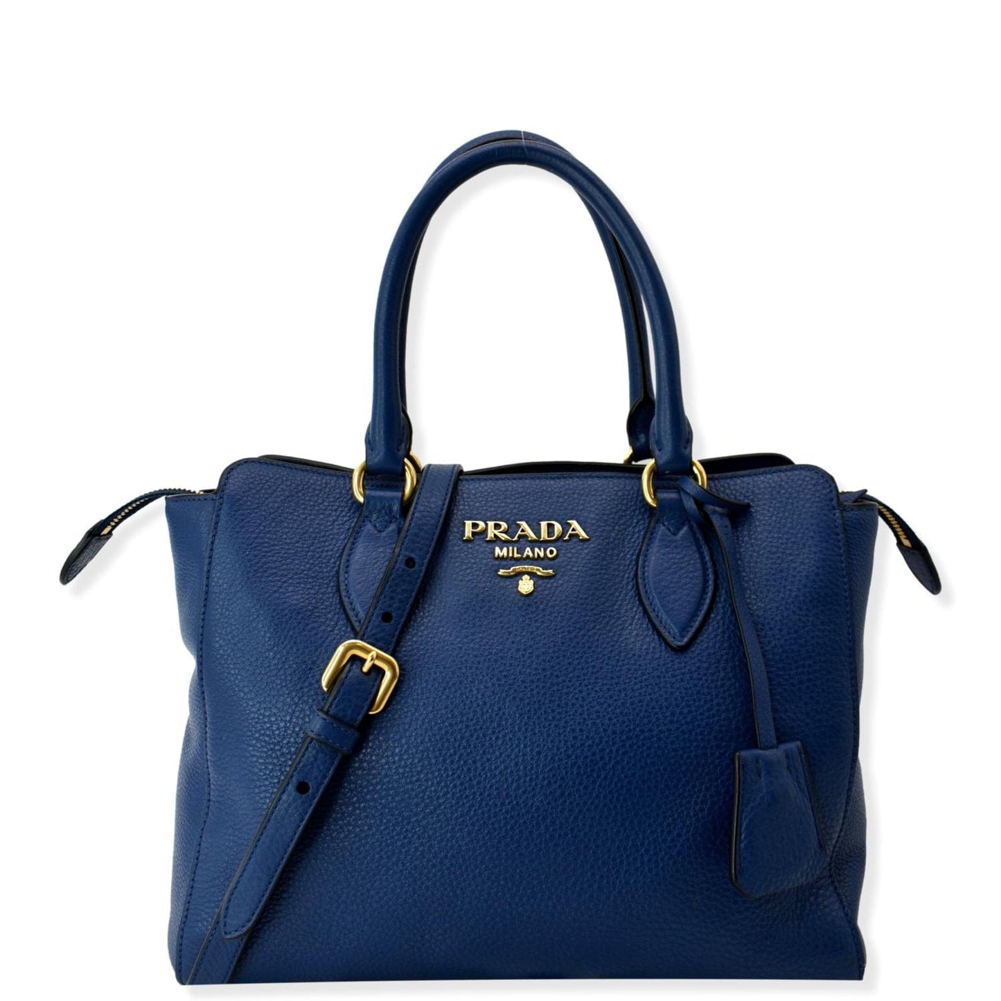 Way Tote Shoulder Bag % Off Leather Blue