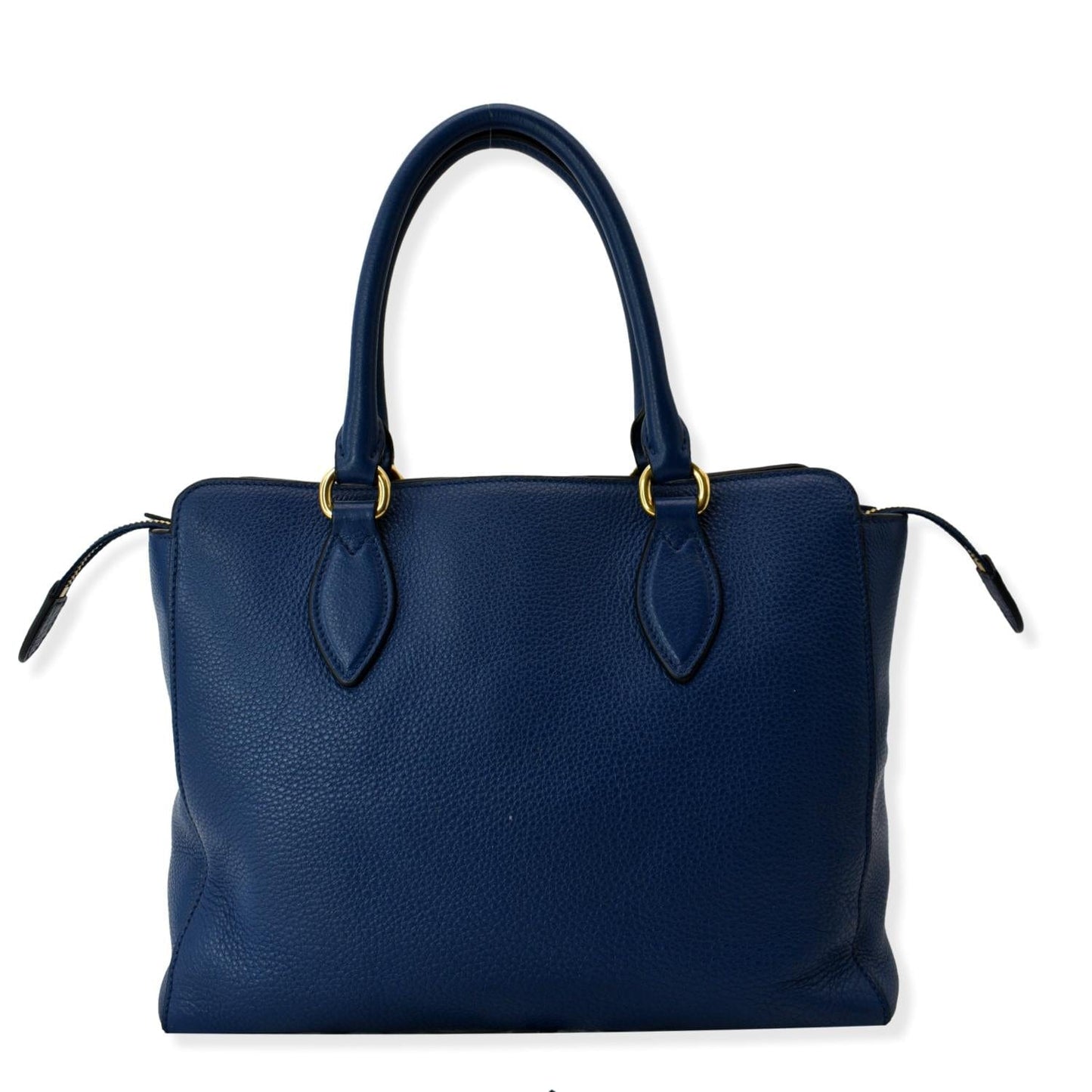 Way Tote Shoulder Bag % Off Leather Blue