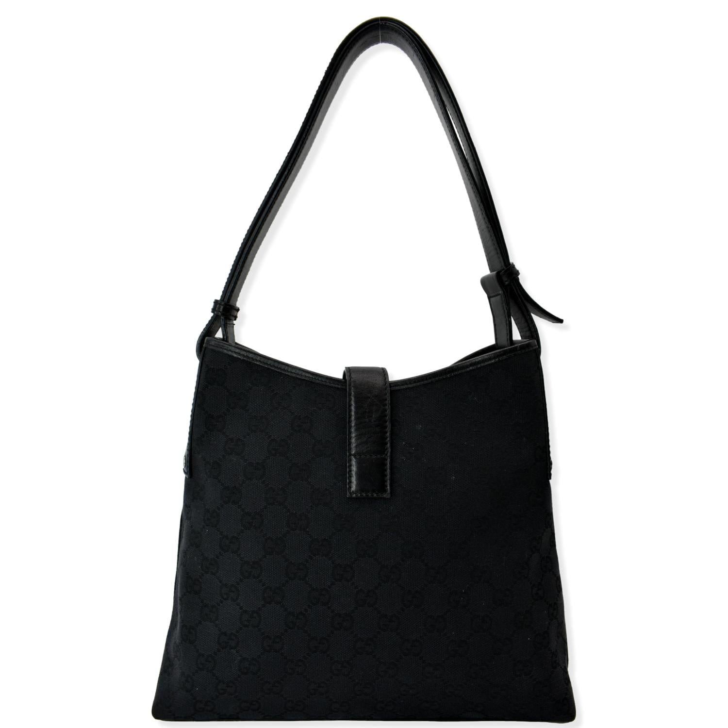 Gucci Piston Tote Bag Monogram Black