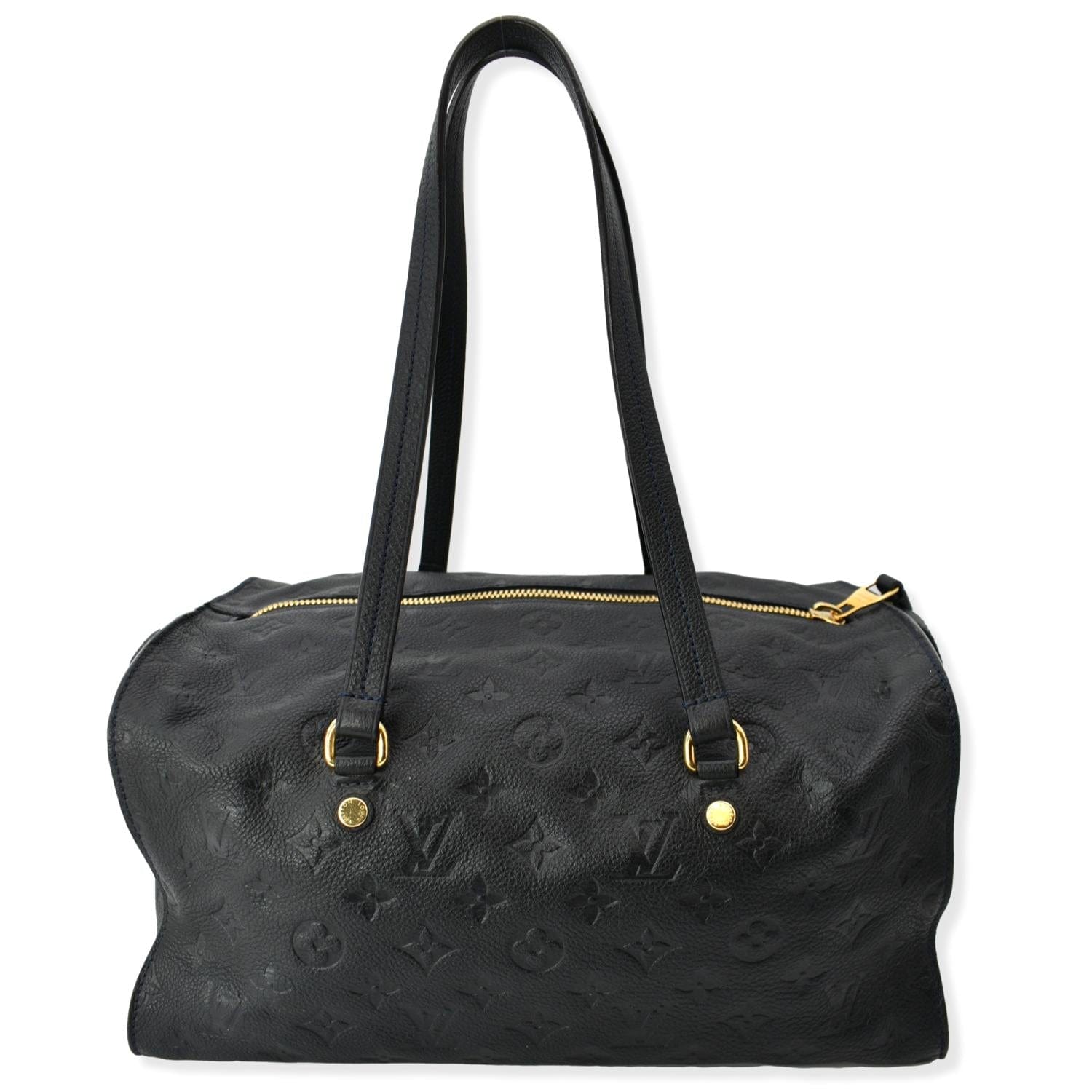 Louis Inspiree Empreinte Shoulder Bag Leather Monogram