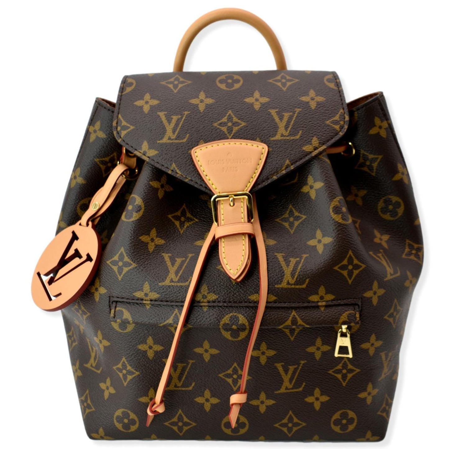 Louis Montsouris Pm Backpack Canvas Monogram Montsouris Pm