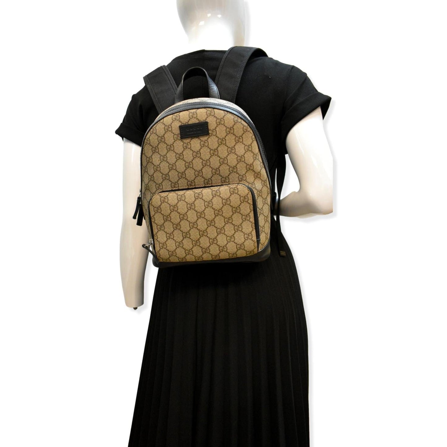 Gucci Eden Supreme Backpack Monogram Beige