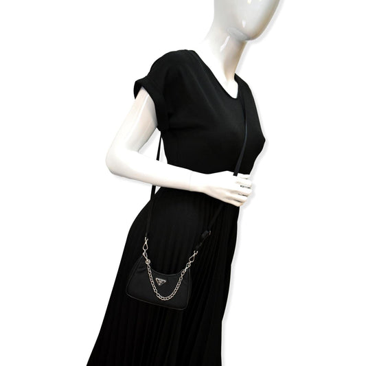 Prada Re Edition Shoulder Bag Nylon Black Mini Edition Nylon Mini