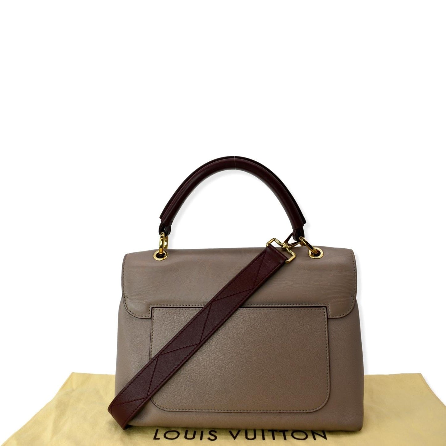 Louis Very One Handle Shoulder Bag Mauve Monogram