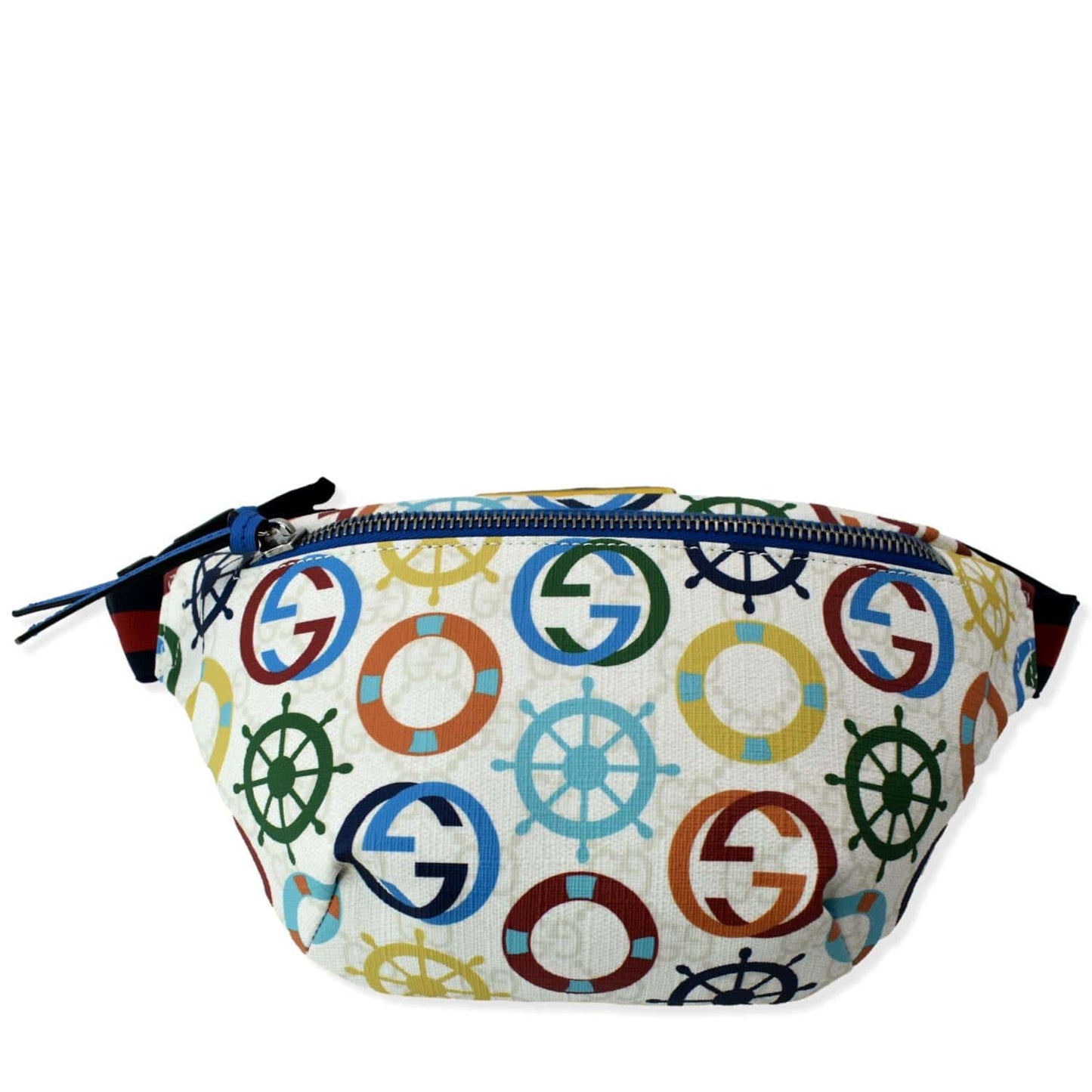 Gucci Children Printed Coated Belt Bag Multicolor Canvas Accessory