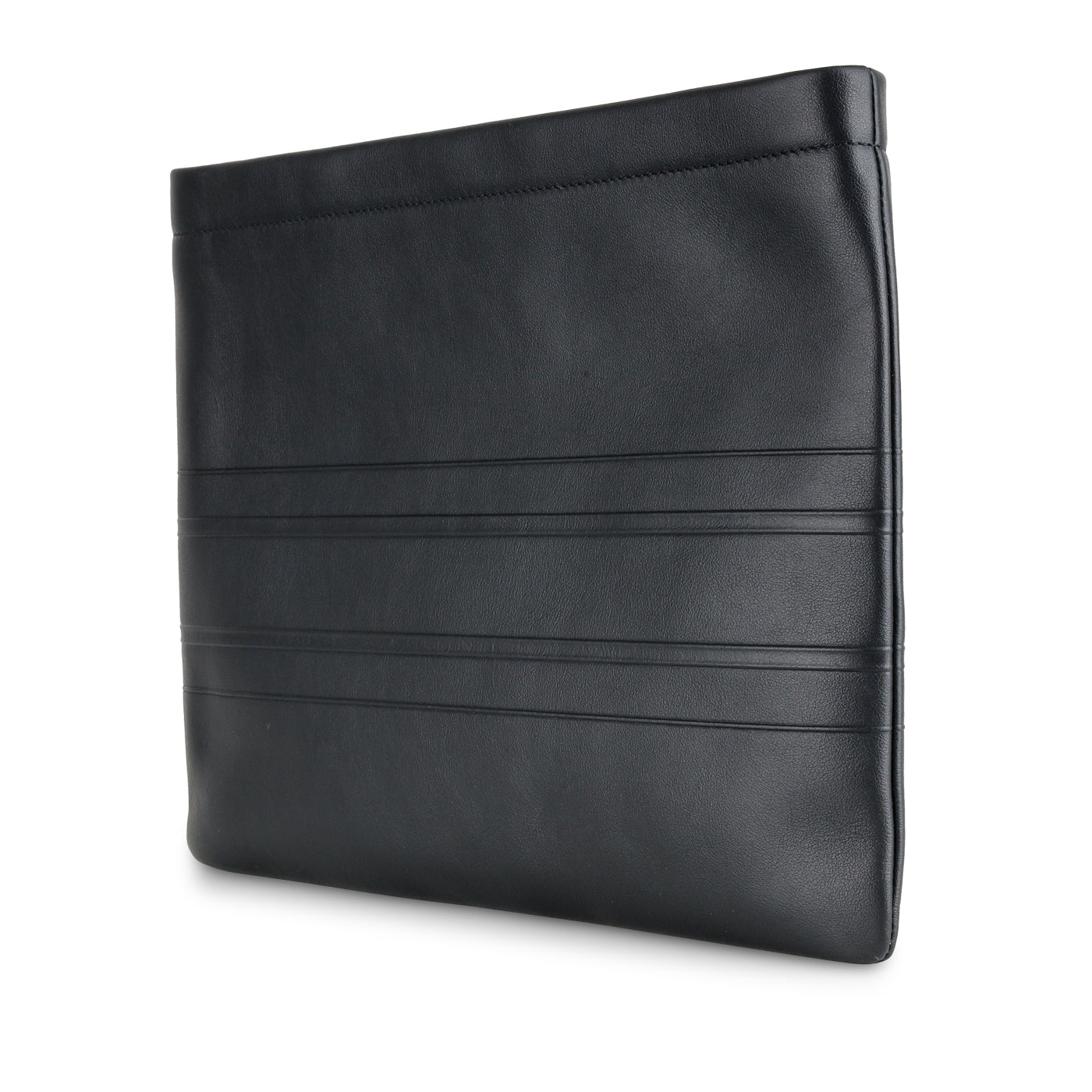 Dior Christian Zipped Pouch Crossbody Bag Black