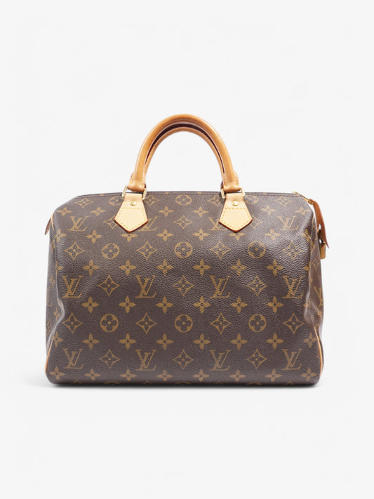 Louis Vuitton Speedy Coated 30 Monogram Canvas Coated Canvas Apparel Canvas 196