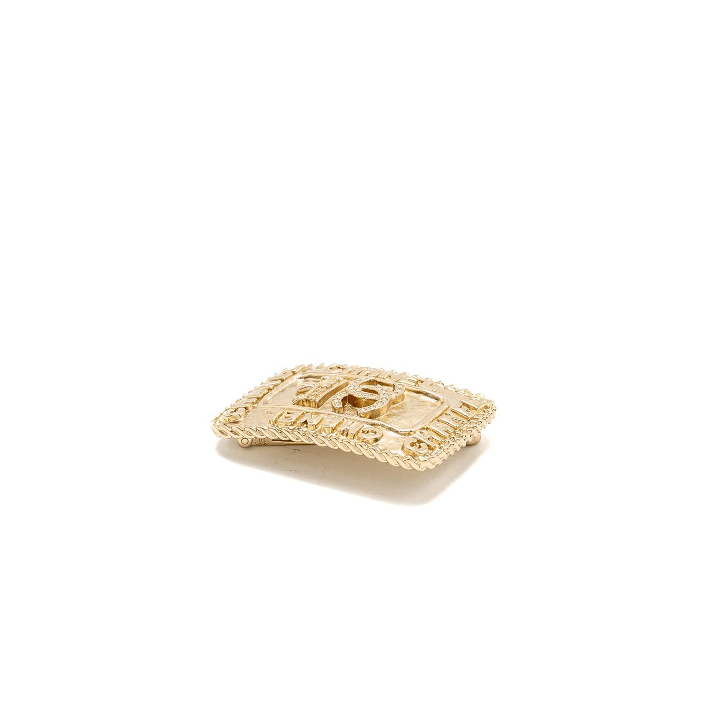 Chanel CC LOGO CROWN Gold Handbag