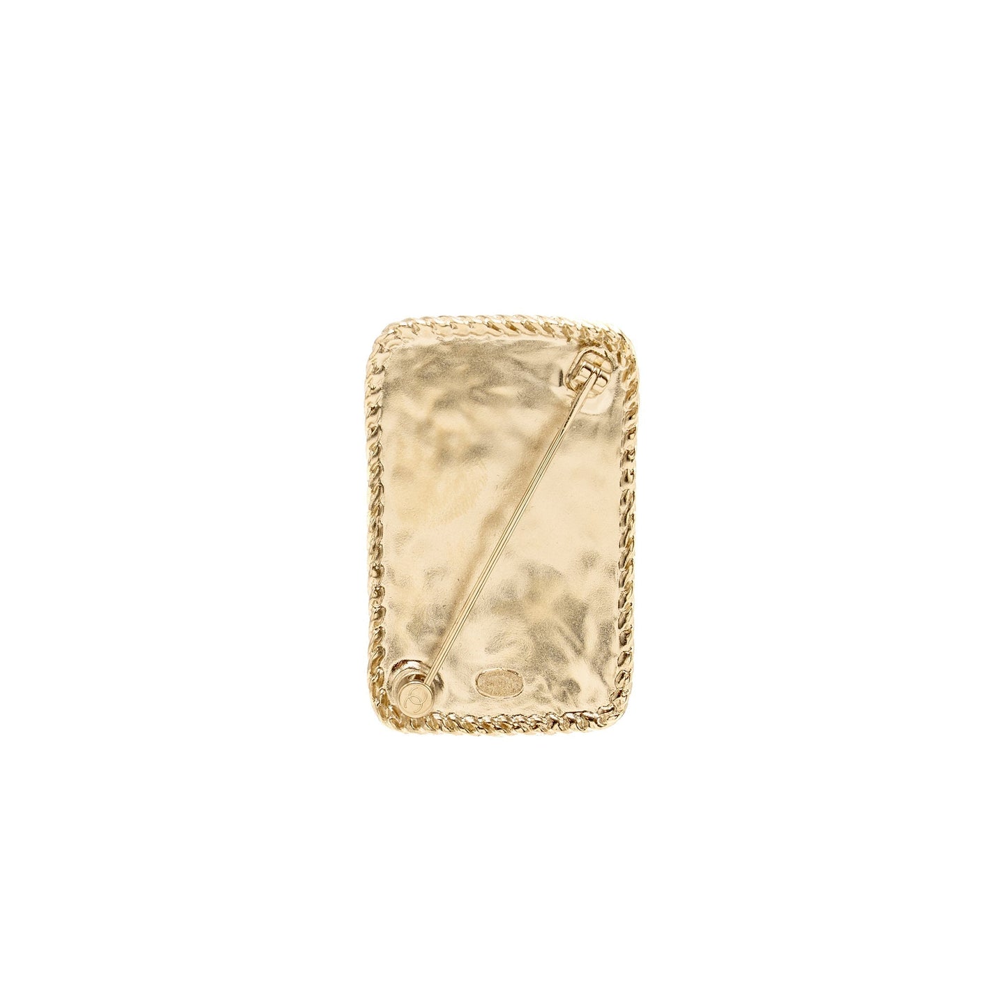 Chanel CC LOGO CROWN Gold Handbag