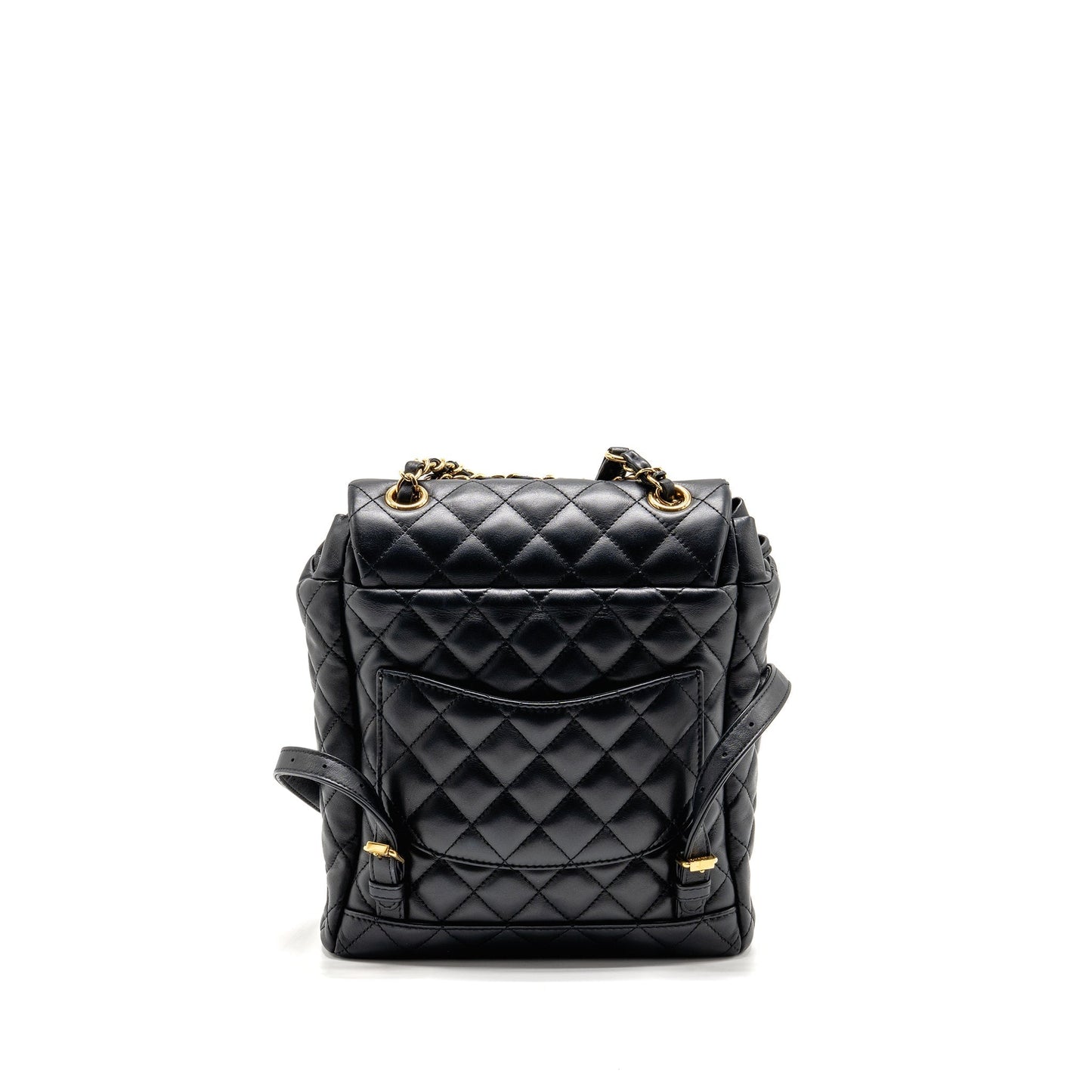 Chanel Urban Spirit Quilted Backpack Calfskin GHW Black Small
