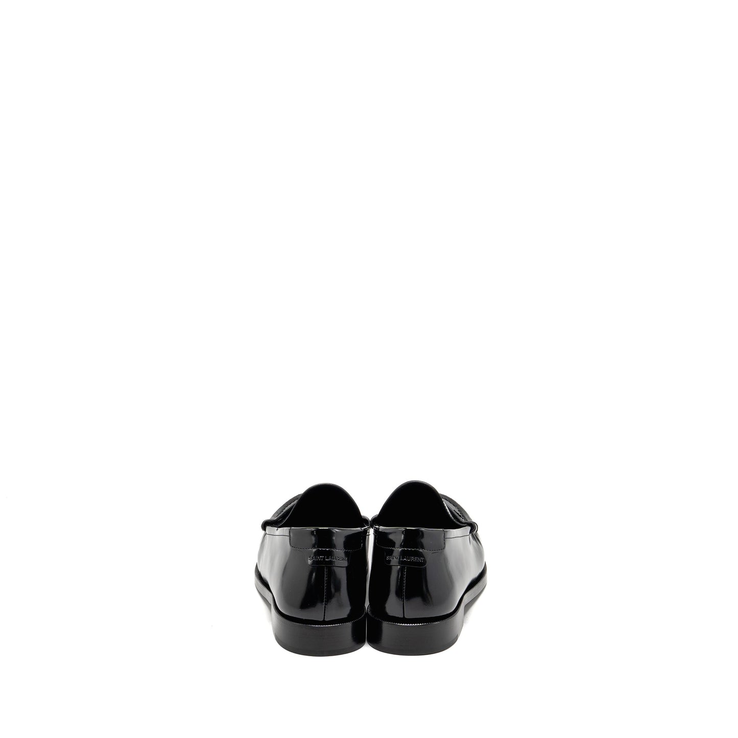 YSL Saint Laurent Size Le Loafer Calfskin Travel Bag Black Shoes
