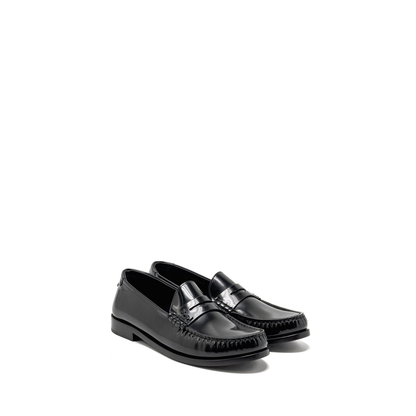 YSL Saint Laurent Size Le Loafer Calfskin Travel Bag Black Shoes