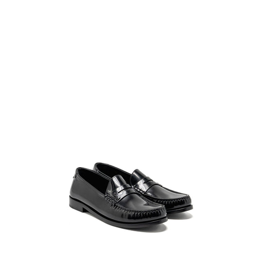 YSL Saint Laurent Size Le Loafer Calfskin Travel Bag Black Shoes