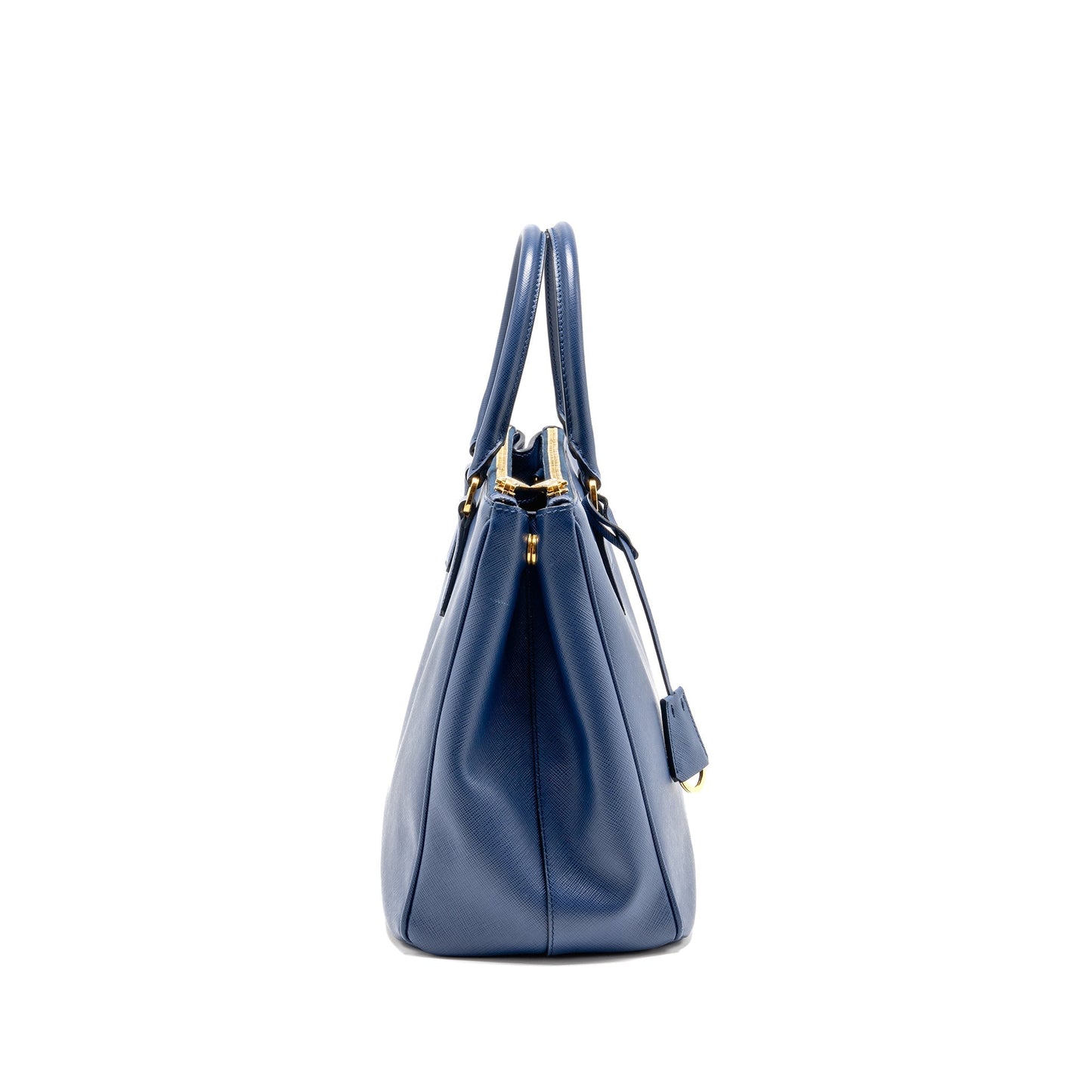 Prada Saffiano Tote Purse Galleria Saffiano Bluette Handbag Leather Tote Bag