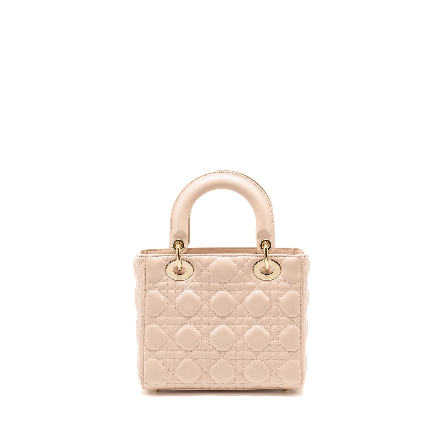 Dior My Lady Lambskin Light Handbag Pink Small Travel Bag